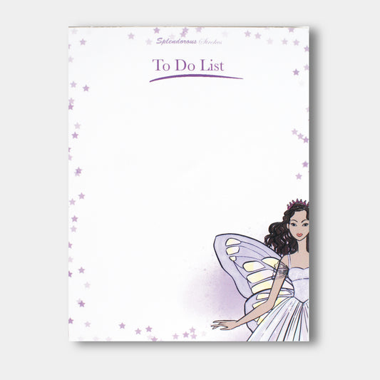Whimsical Whimsy- Butterfly Notepad (lavendar)