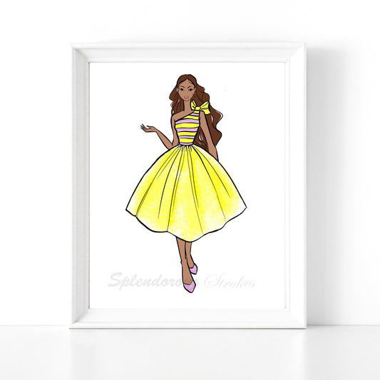 Modern Girl - Yellow Spring