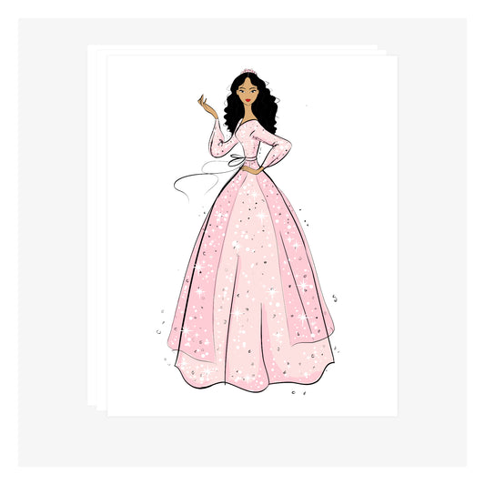 "Princess Couture B-Day" Greeting Card Collection- "Tiara Me"
