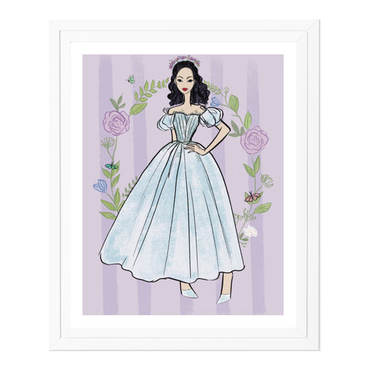 Lily Skies Dress (Butterfly Garden)-Fashion Print