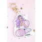 Pumpkin Princess Keychain