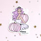 Pumpkin Princess (Die Cut) Sticker