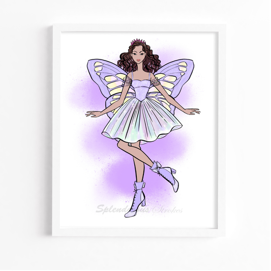 Whimsical Whimsy- "Butterfly Fashion Print" Poppin Tink