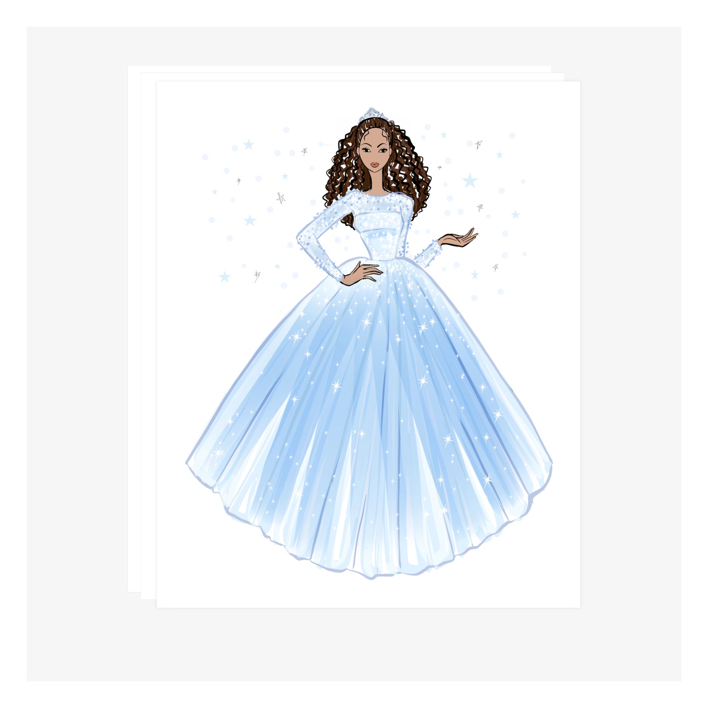 Greeting Card Collection- "Kingdom Dreams" (Twinkle Blue)